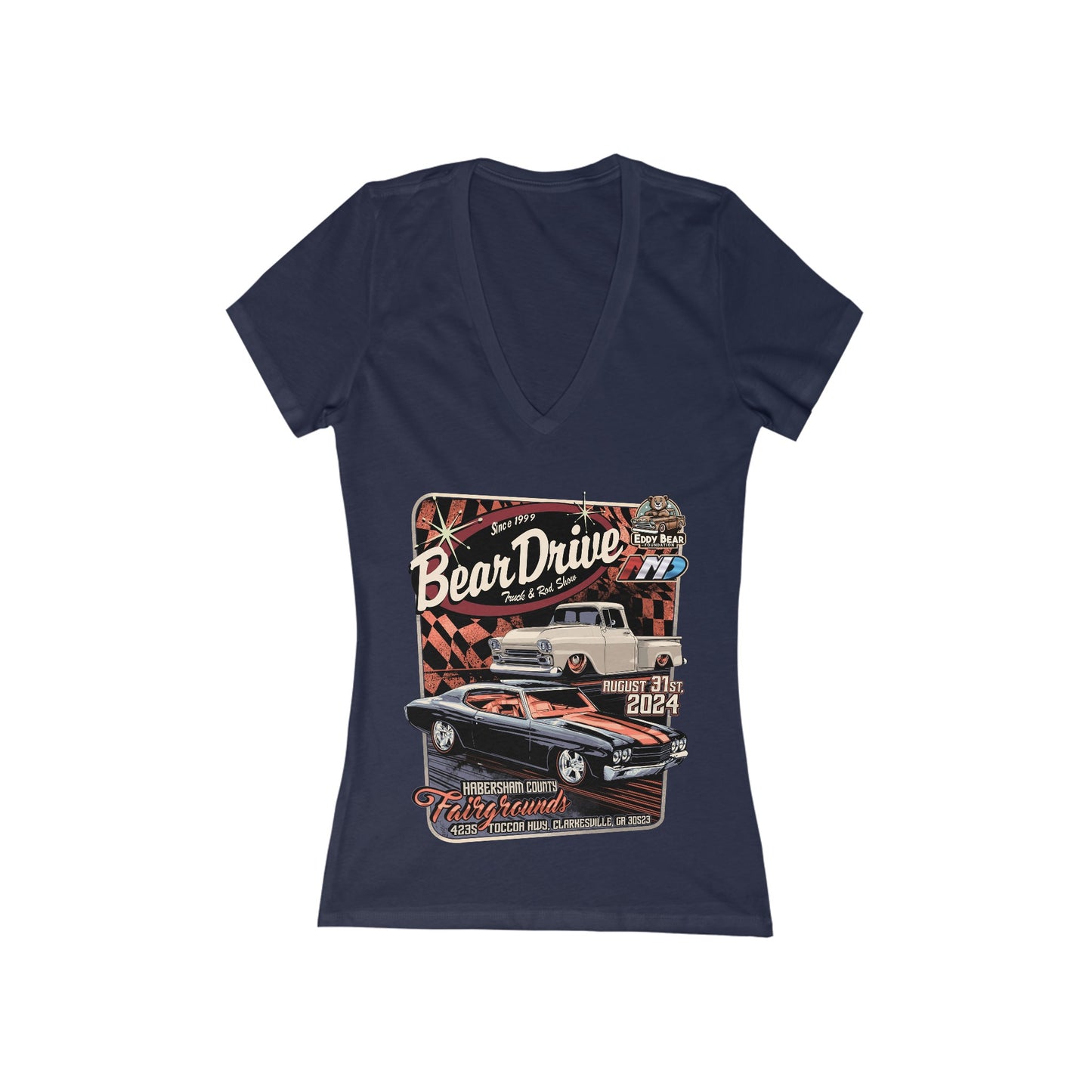 2024 Bear Drive LIMITED Women's Deep V-Neck Tee