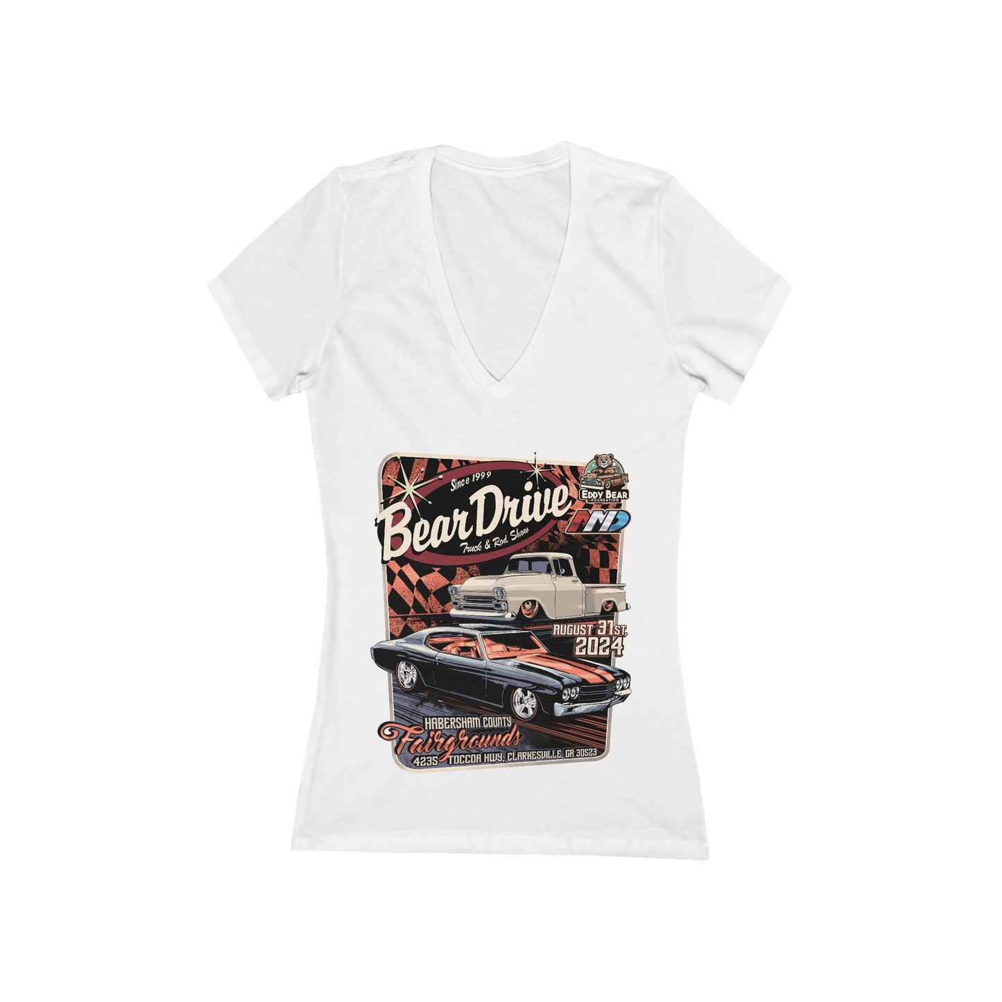 2024 Bear Drive LIMITED Women's Deep V-Neck Tee
