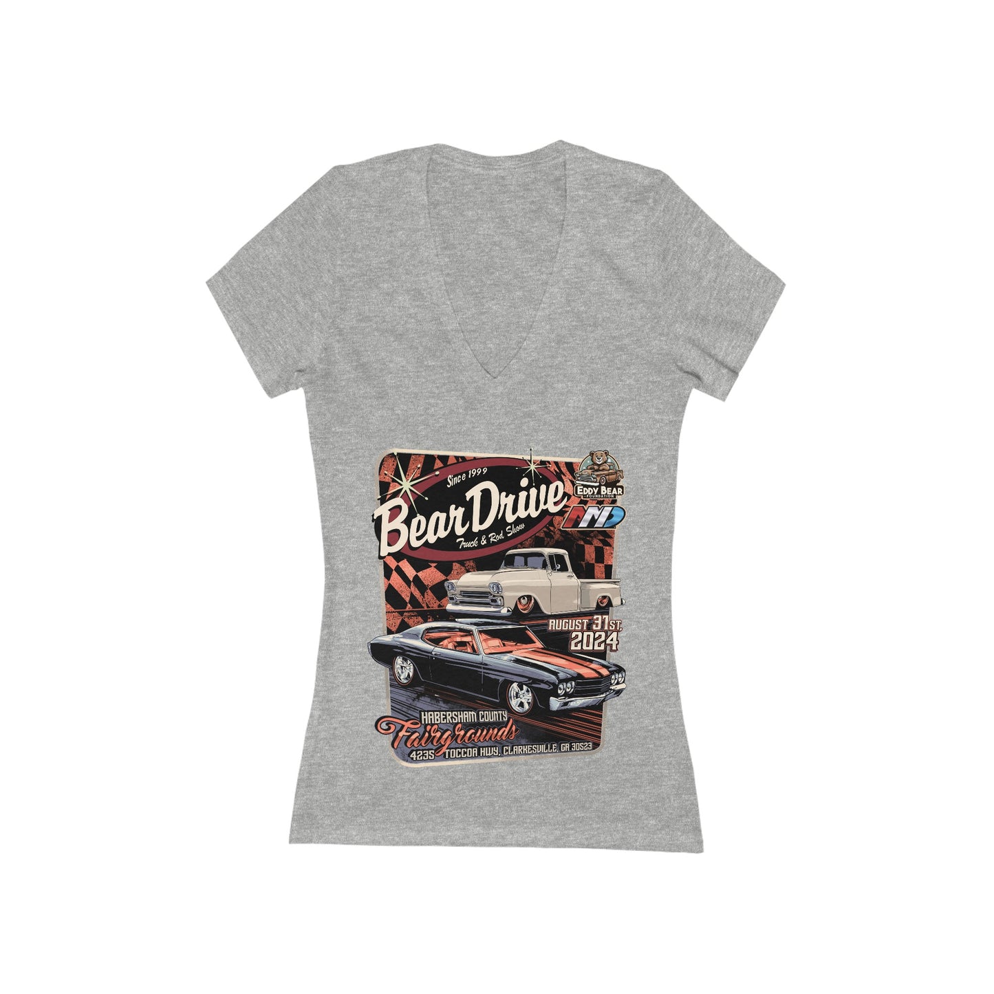 2024 Bear Drive LIMITED Women's Deep V-Neck Tee