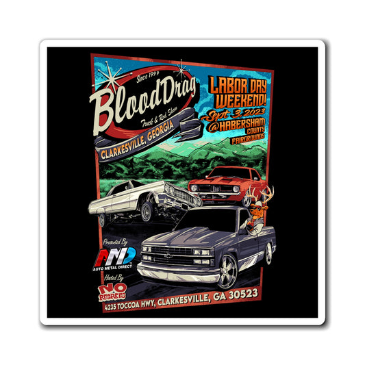 2023 BloodDrag Fridge Magnet