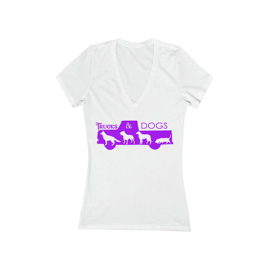 Trucks And Dogs Women Shirt