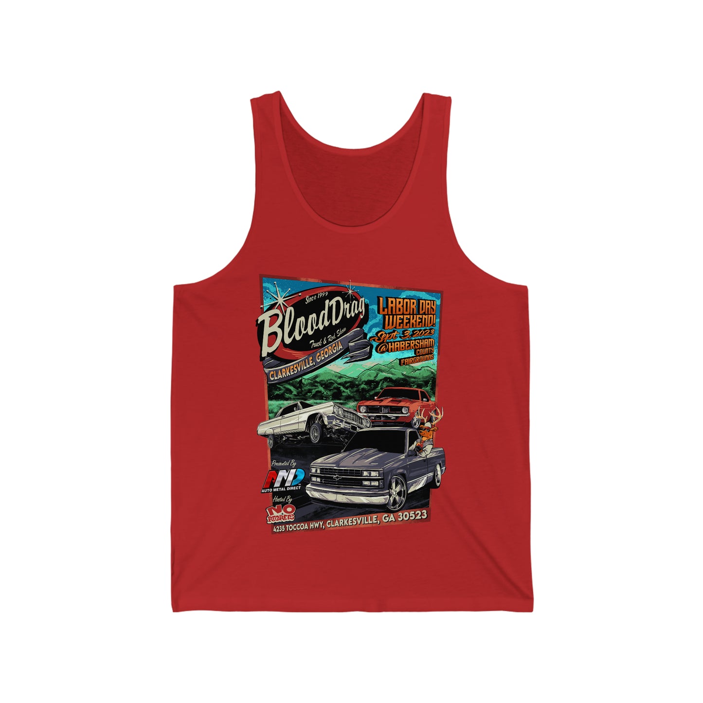 2023 BloodDrag Unisex Jersey Tank