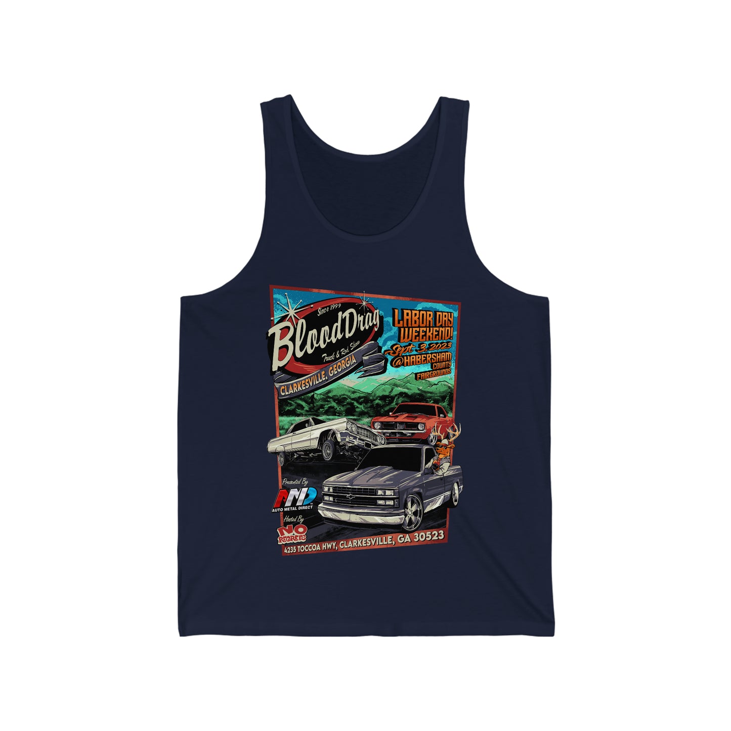2023 BloodDrag Unisex Jersey Tank