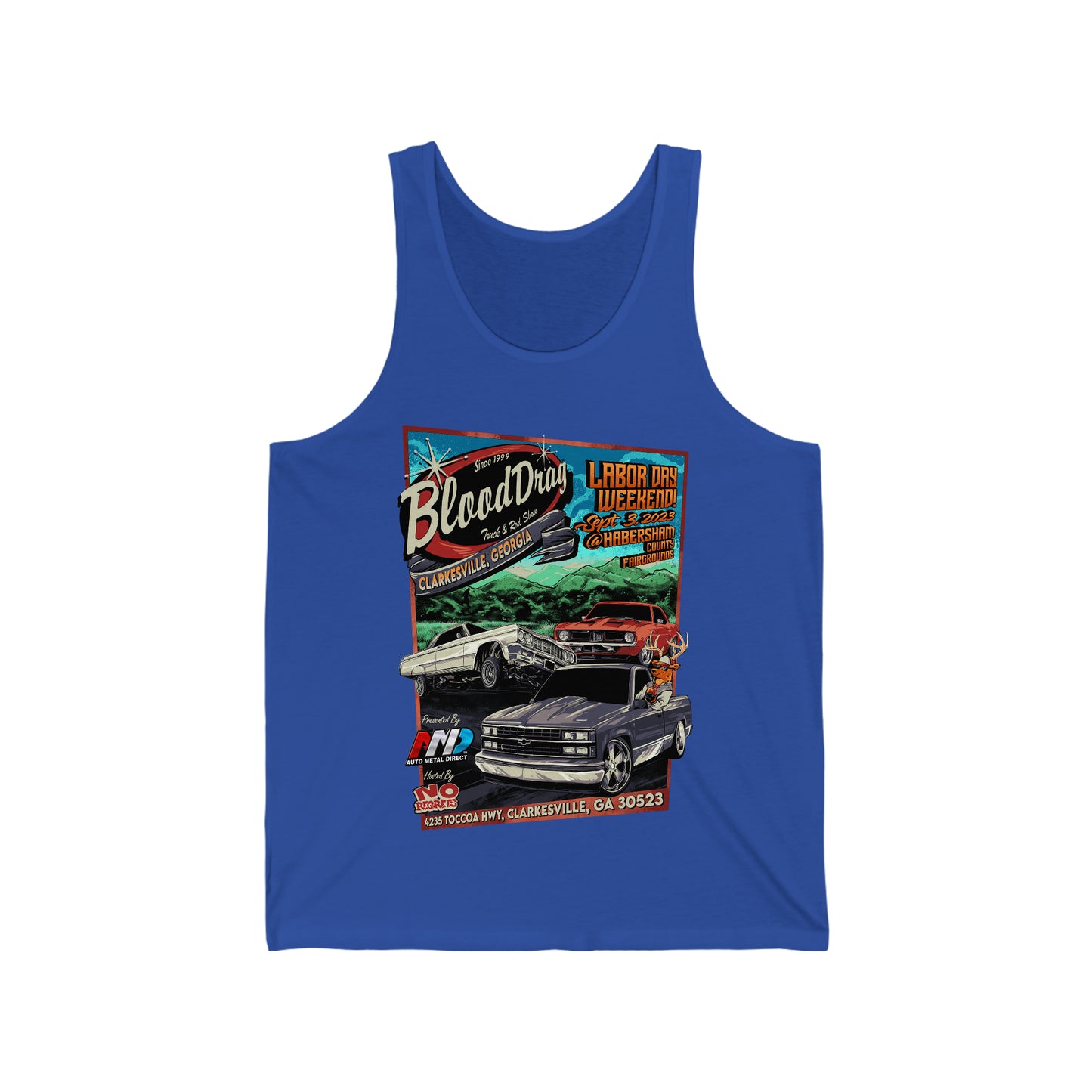 2023 BloodDrag Unisex Jersey Tank