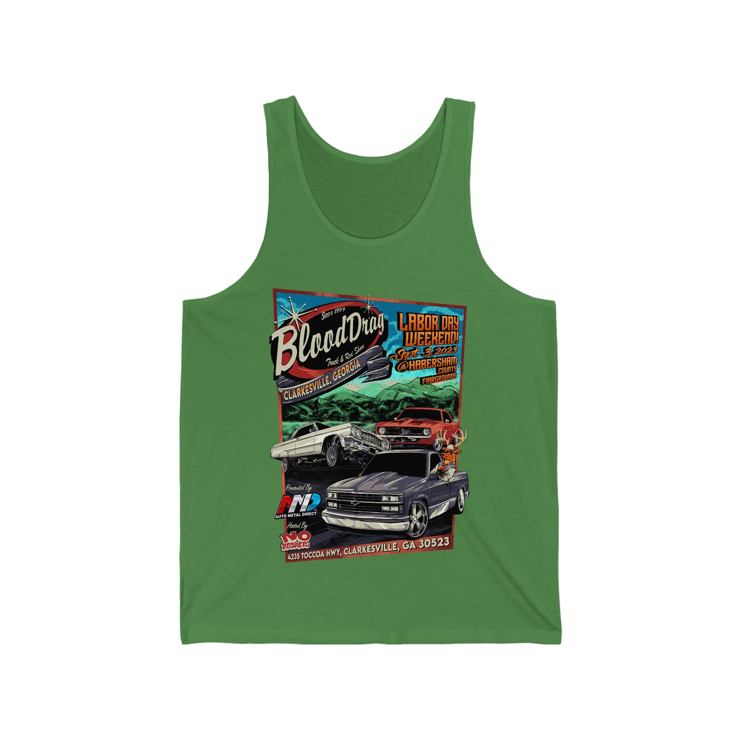 2023 BloodDrag Unisex Jersey Tank