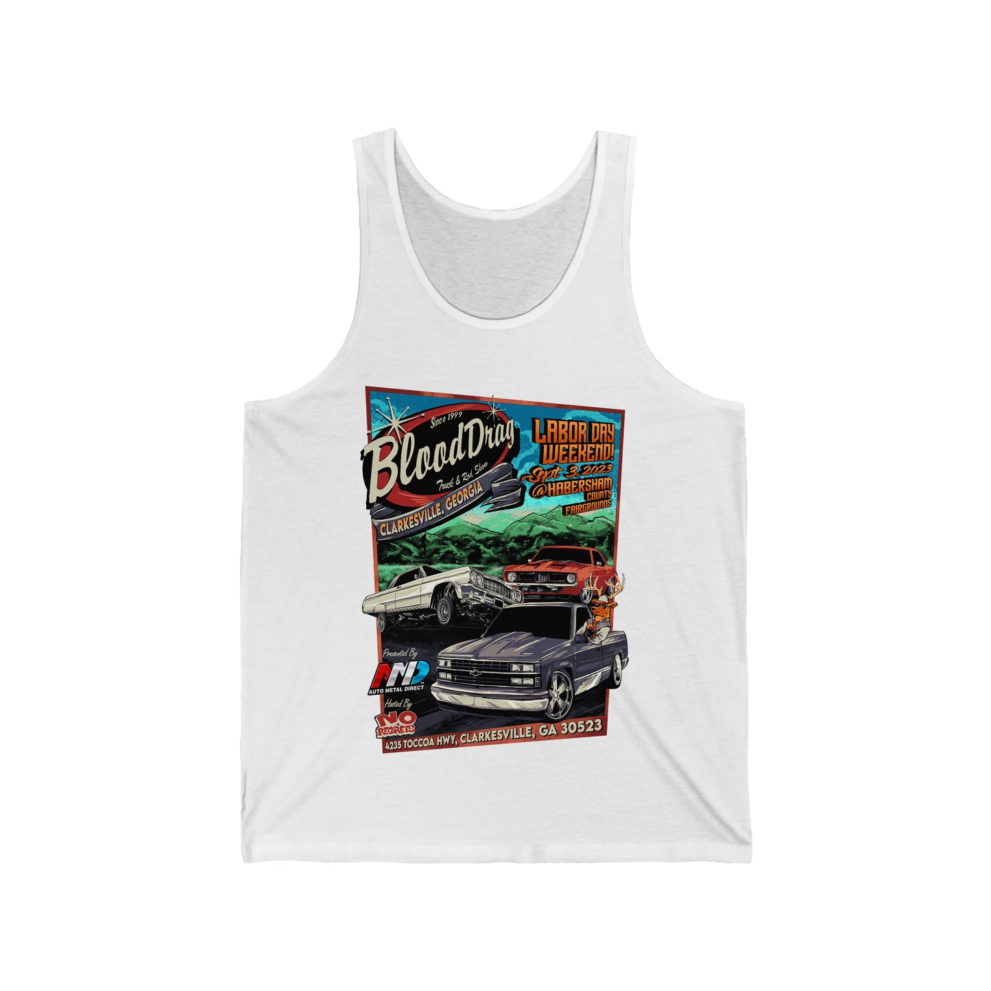 2023 BloodDrag Unisex Jersey Tank