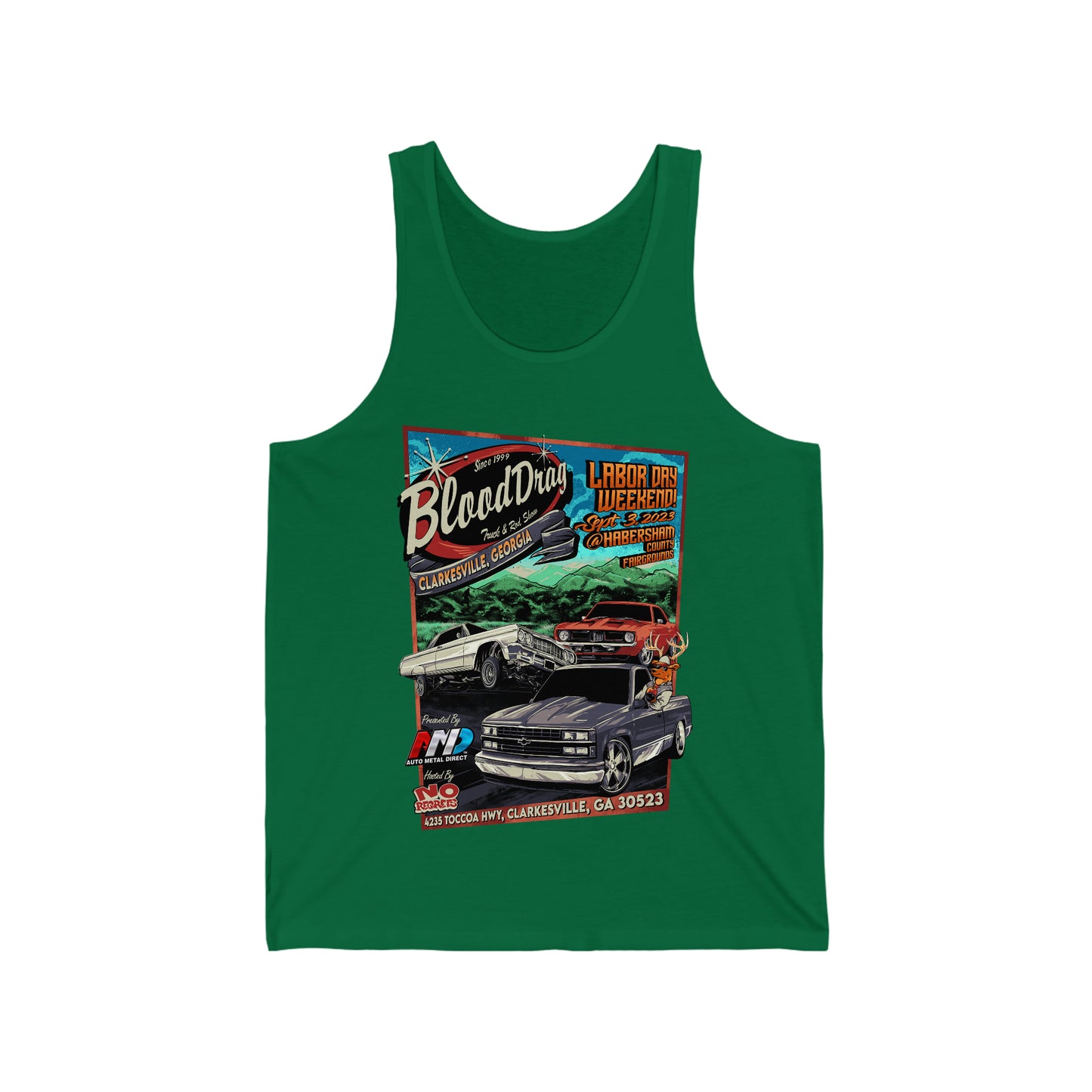 2023 BloodDrag Unisex Jersey Tank