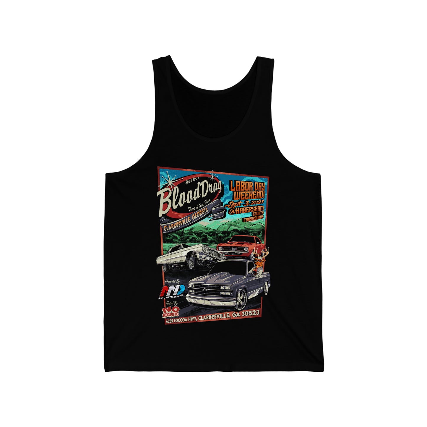 2023 BloodDrag Unisex Jersey Tank