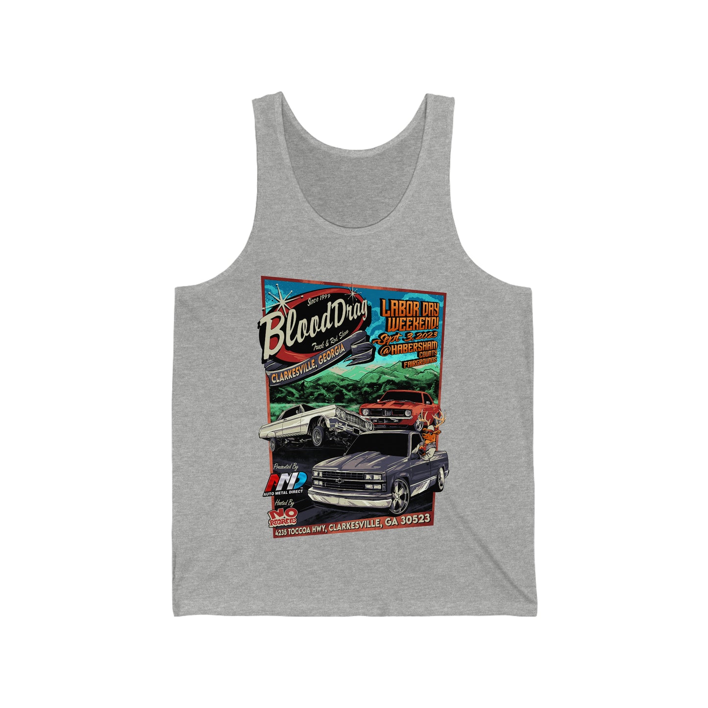 2023 BloodDrag Unisex Jersey Tank