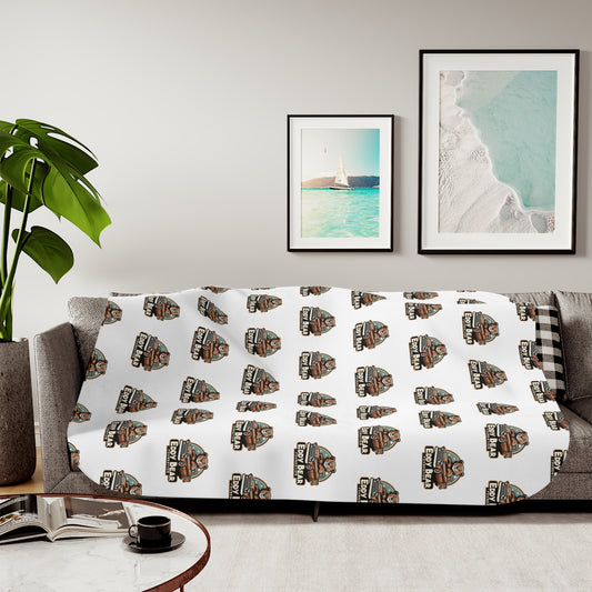 Eddy Bear Sherpa Blanket